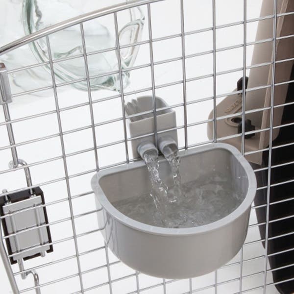 Petmate 29156 No Spill Kennel Cup, L Breed, Gray