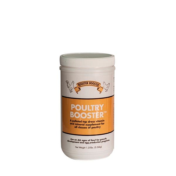Rooster Booster Poultry Calcium Supplement Pellet 1.25 lb Jar