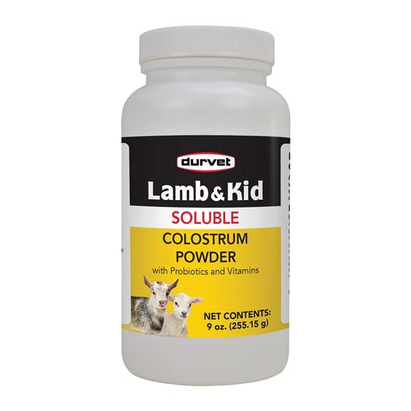 Durvet 001-0303 Lamb and Kid Colostrum Powder, 9 oz Jar