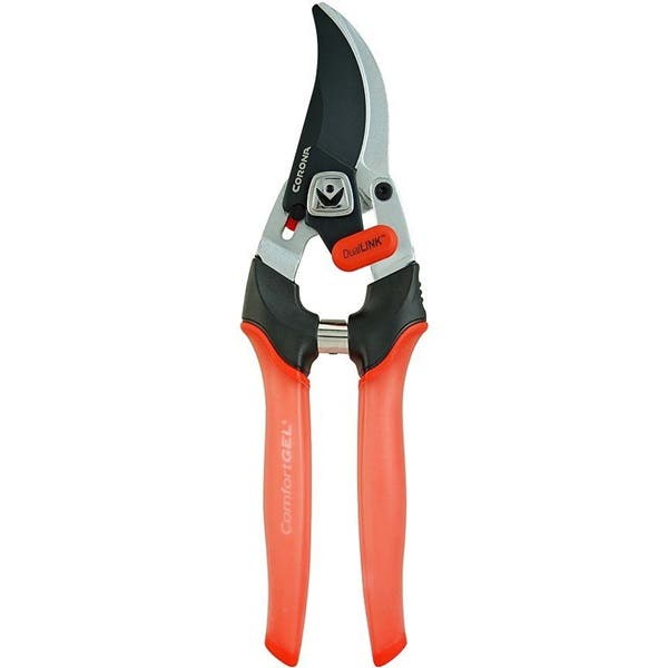 CORONA DualLINK Pruner, 3/4 in Cutting Capacity, HCS Blade, Bypass Blade, Ergonomic Handle