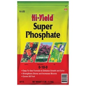 Hi-Yield Fertilizer, 4 lb, Granular, 0-18-0 N-P-K Ratio