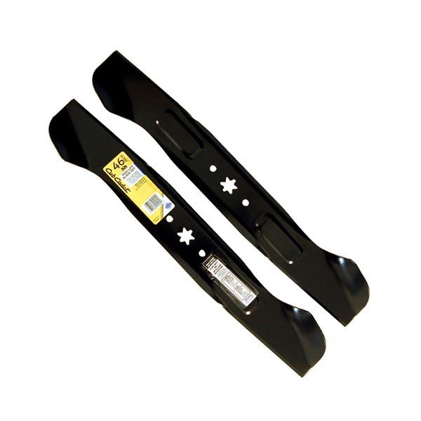 Cub Cadet 490-110-C131 Blade Set, 24 in L, 3-1/2 in W, For: 46 in Deck Lawn and Garden Tractors