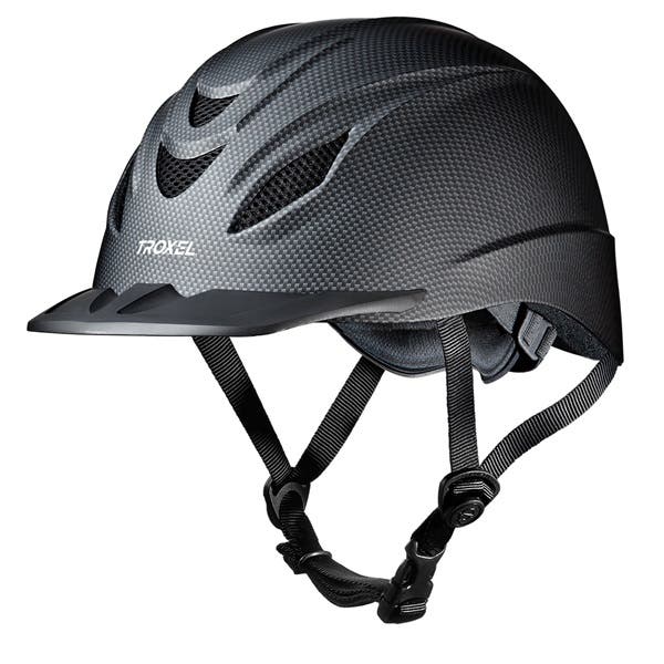 Troxel Intrepid Series Riding Helmet Medium Carbon