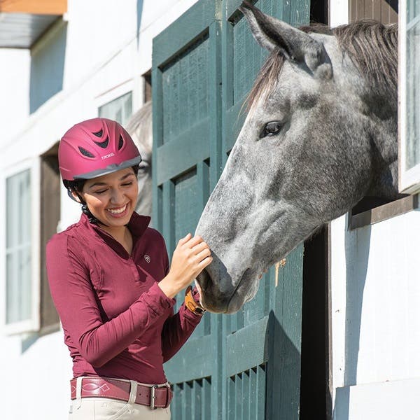 Troxel Intrepid Series Riding Helmet Medium Mulberry