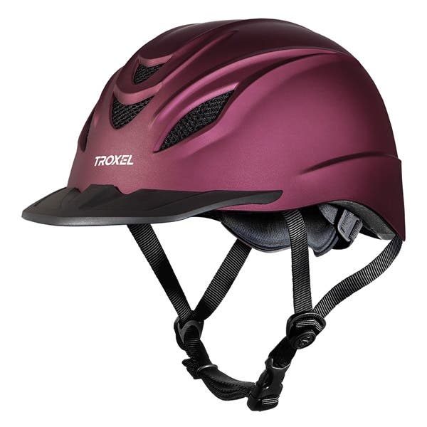 Troxel Intrepid Series Riding Helmet Medium Mulberry