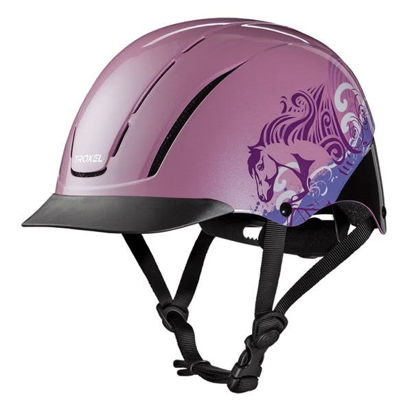 Troxel Spirit Series Riding Helmet Medium Pink Dreamscape