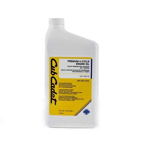 Cub Cadet 490-000-C044 Engine Oil, 10W-30, 32 oz