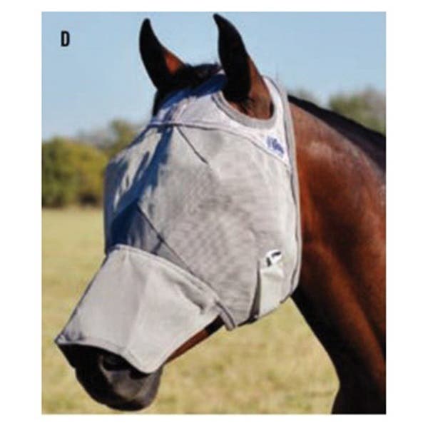 Cashel Crusader Fly Mask, Warmblood, Nylon Mesh