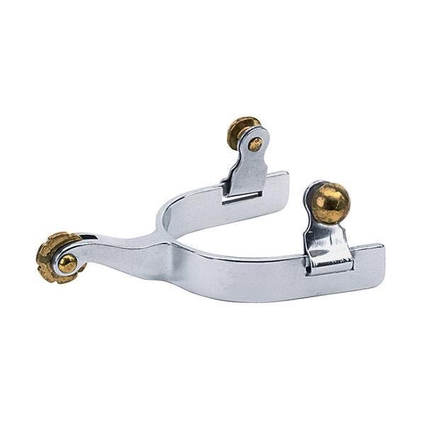 Weaver Leather Roping Spurs, Women's, Stainless Steel