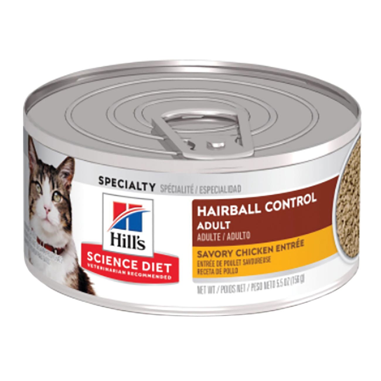 Hill's Science Diet Optimal Care 4526 Cat Food, Dry, Chicken Flavor, 5.5 oz Bag