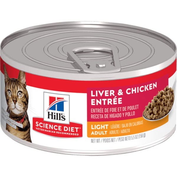 Hill's 6610 Cat Food, Dry, Chicken, Liver Flavor, 5.5 oz Can