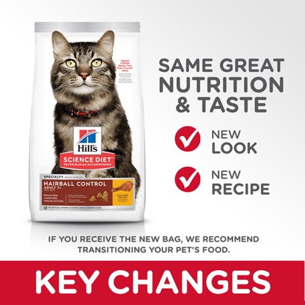 Hill's Cat Food, Dry, Chicken Flavor, 15.5 lb
