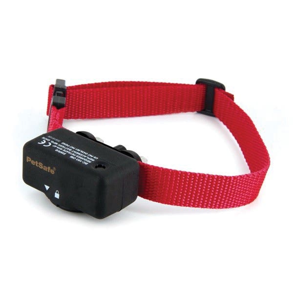 PetSafe Bark Control Collar, Battery, Nylon/Plastic, Red