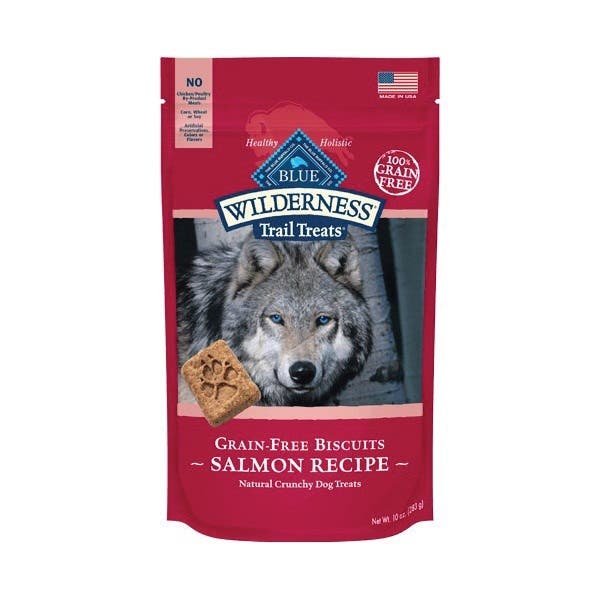 Blue Wilderness Trail Treats Dog Biscuit, Salmon, 10 oz