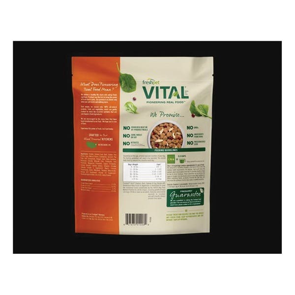 Vital Dog Food, Dry, Egg, Beef, Chicken, Salmon, 1.75 lb, Bag