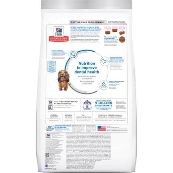 Hill's 9281 Dog Food, Adult Breed, Dry, Barley, Chicken, Rice Flavor, 4 lb Bag