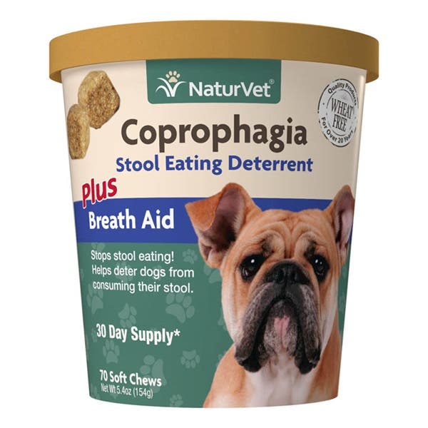 NaturVet® Coprophagia Deterrent Soft Chews, 70 Count