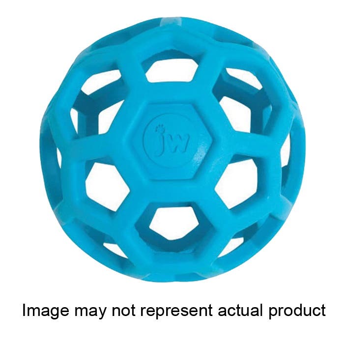 JW Hol-ee Roller Dog Toy, M, Ball, Rubber, Assorted
