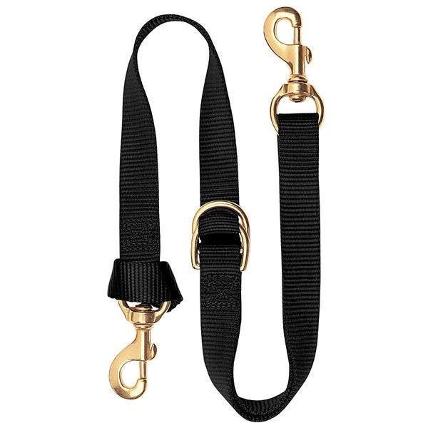 Weaver Leather Tie-Down Strap, Deluxe, Nylon, Black