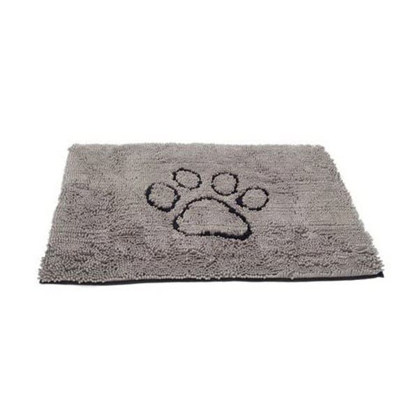 D.Gs Dirty Dog Doormat, 31" L x 20" W, Grey
