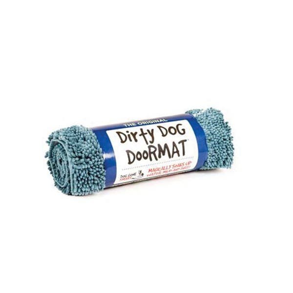 D.Gs Dirty Dog Doormat, Pacific Blue, Large