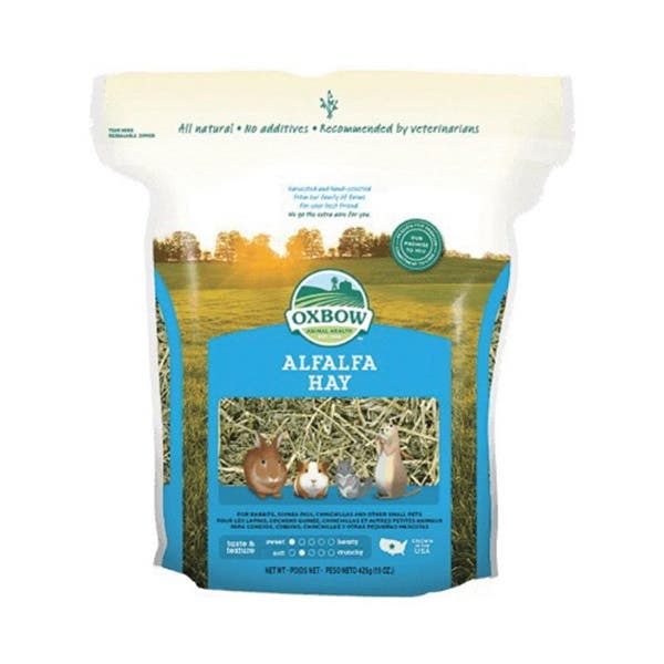 Oxbow Alfalfa Hay Pet Food, Sweet, 15 oz