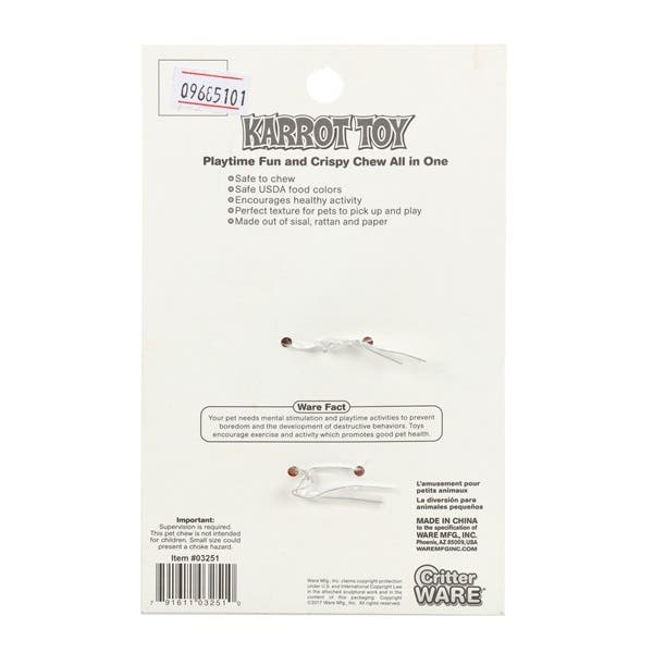 Ware Karrot Toy, M