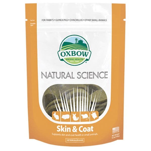 Oxbow Natural Science 104-669-060 Skin and Coat Supplement, 4.2 oz