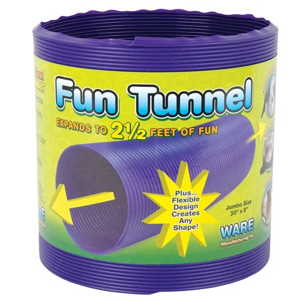 Ware 03294 Fun Tunnel, Ferret, Guinea Pig, Rat, L, Plastic