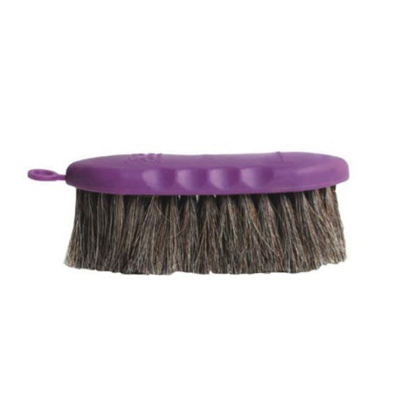Professional's Choice Natural Bristle Brush, S Brush, Horse Hair Bristle, Rubber