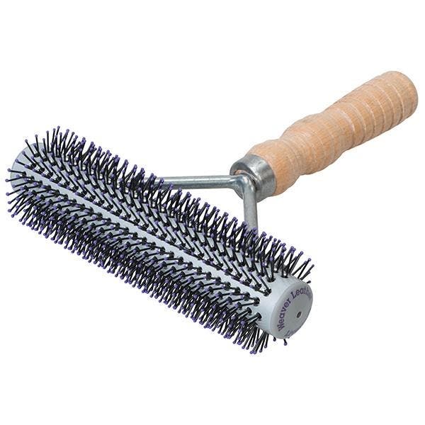 Weaver Leather Wide Range Brush, Plastic/Wood, Purple