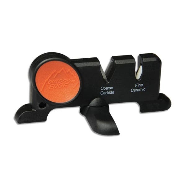 Outdoor Edge EDGE-X Series Knife Sharpener, Alumina-Ceramic/Tungsten Carbide Abrasive