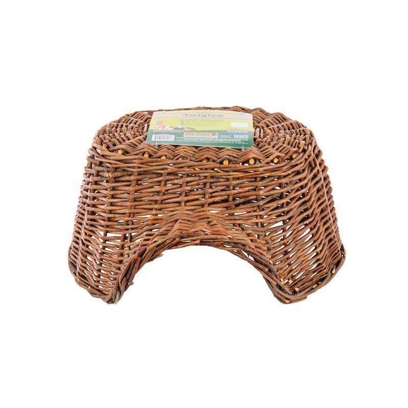 Ware 03913 Twigloo, 15 in W, 12-3/4 in D, 7-1/4 in H, L, Willow, Natural