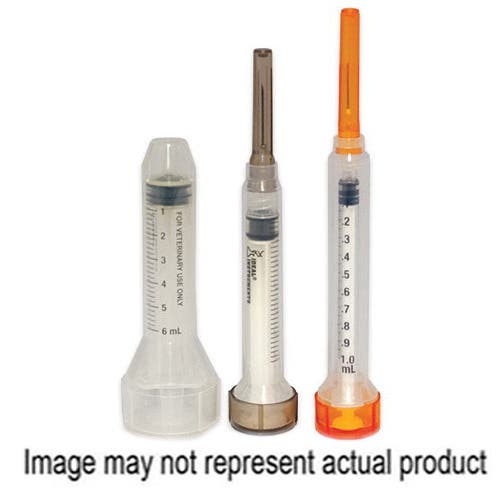Neogen 043-8895 Catheter Tip Syringe, 60 cc, Metal/Polypropylene, Clear