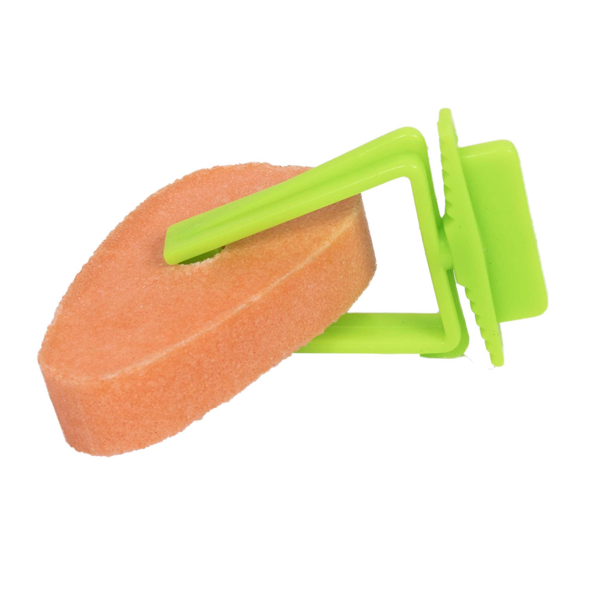 Ware Carrot Salt Lick with Holder, Chinchillas, Gerbils, Guinea Pigs, Hamsters, Pet Rats, Rabbits, Small Breed