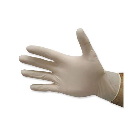 Neogen AT300PF-M Gloves, M, Latex, White