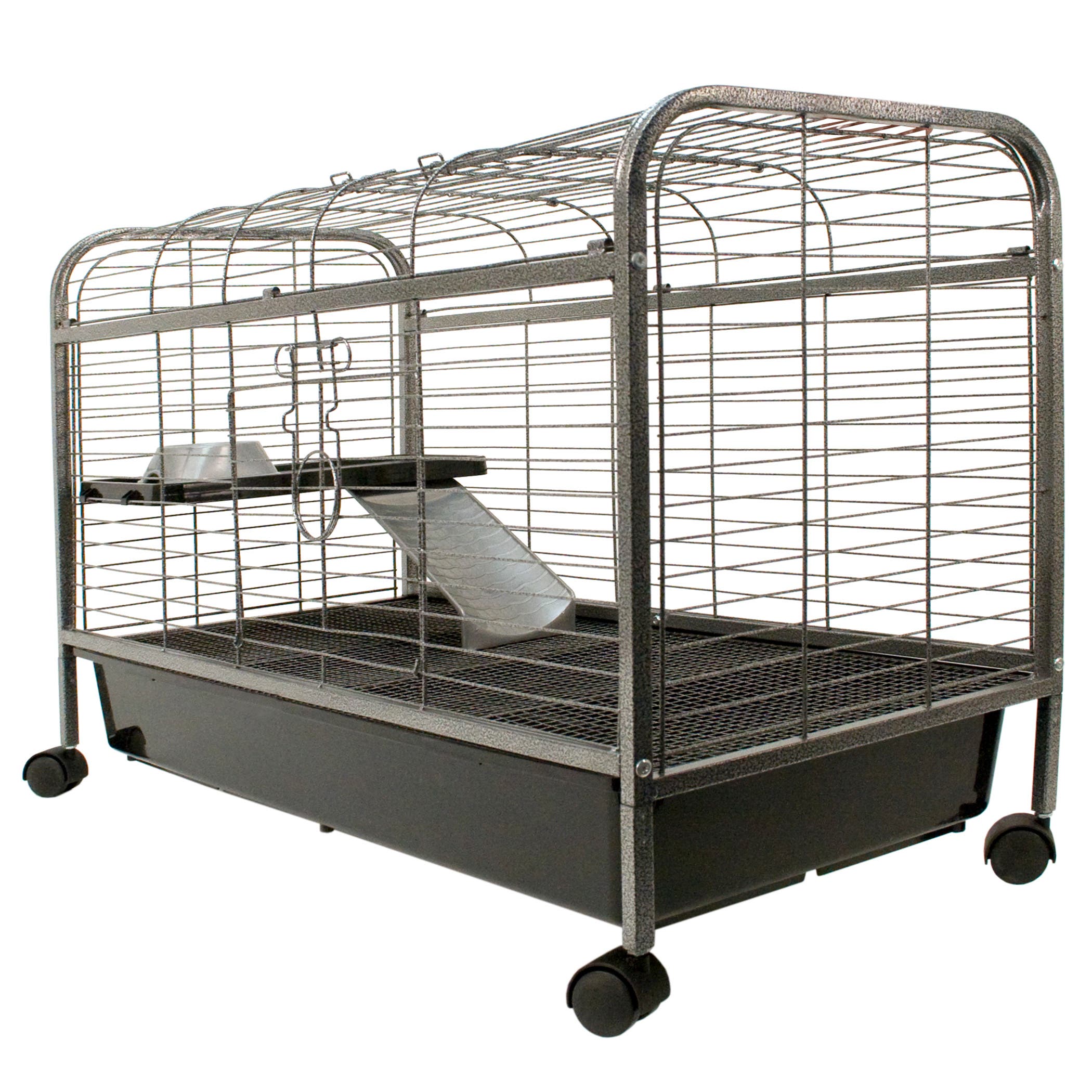 Ware 01930 LRS Rabbit Home, 41-1/2 in W, 17-1/2 in D, 26-1/4 in H, Steel, Gray