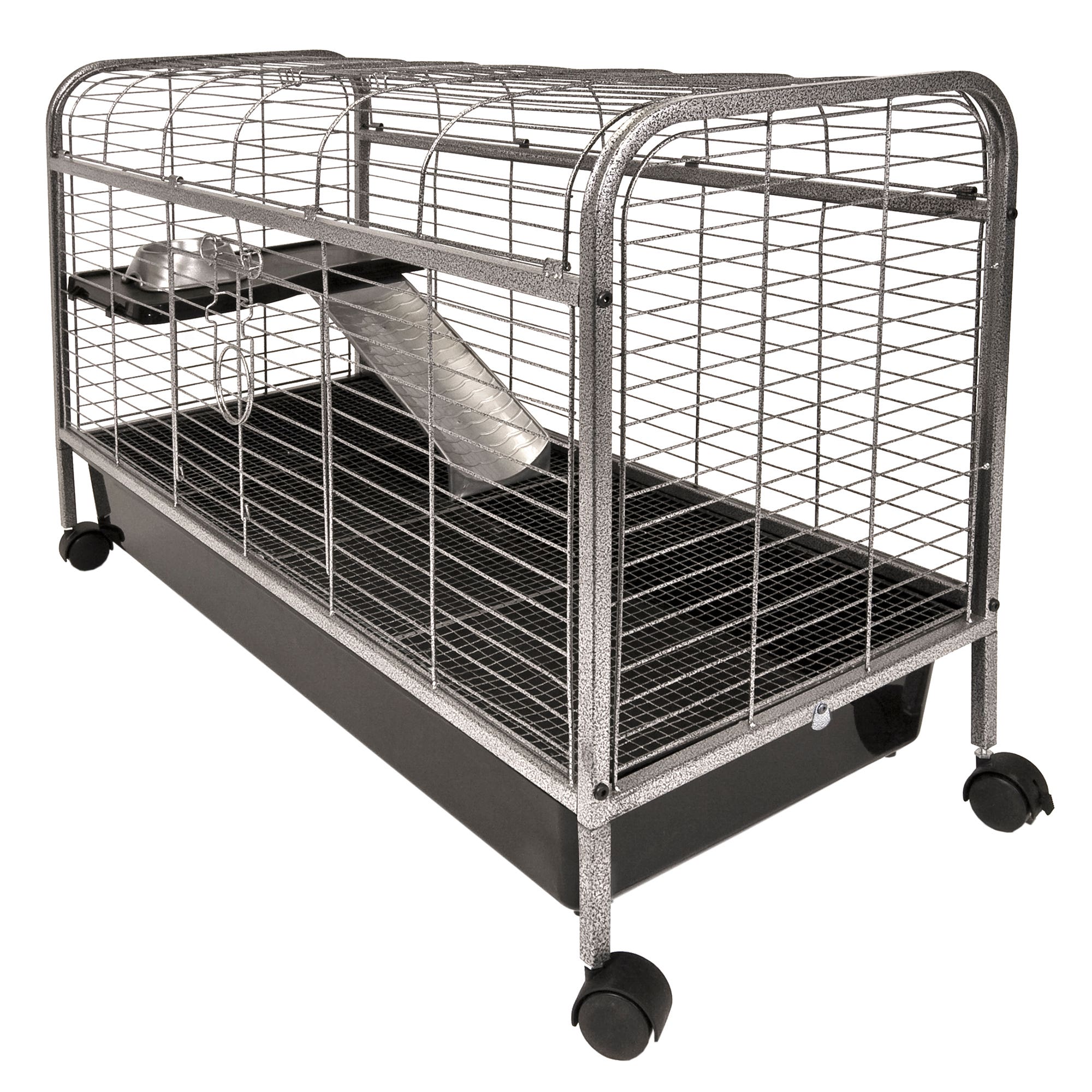 Ware 01930 LRS Rabbit Home, 41-1/2 in W, 17-1/2 in D, 26-1/4 in H, Steel, Gray