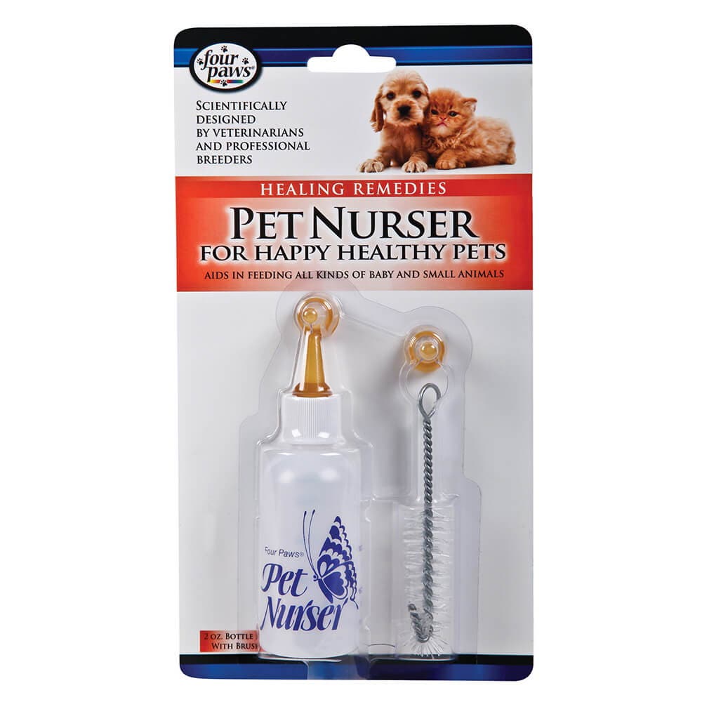 Four Paws 100202484 Pet Nurse Kit, 2 oz Capacity, Plastic/Rubber