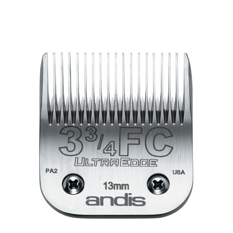 Andis UltraEdge Detachable Blade, 3 3/4 FC, Carbon Steel Clamshell