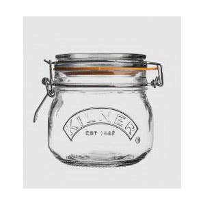 Kilner 0025.490 Round Jar, 0.5 L, Glass