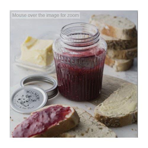KILNER Preserve Jar, 0.5 L Capacity, Glass