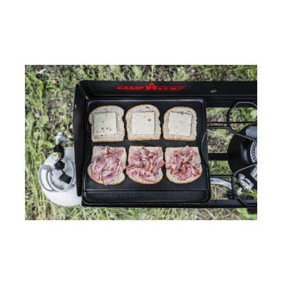 Camp Chef Reversible Grill and Griddle Cast Iron