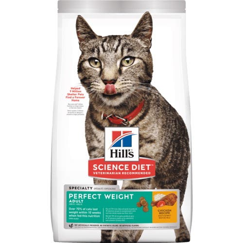 Science Diet 2970 Cat Food, Dry, Chicken Flavor, 15 lb Pouch