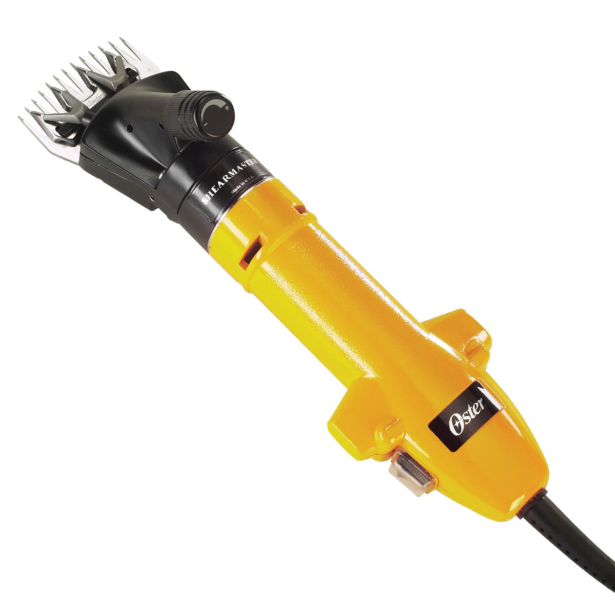 Oster ShearMaster Shearing Machine, Heavy-Duty, Yellow, Soft-Touch Handle