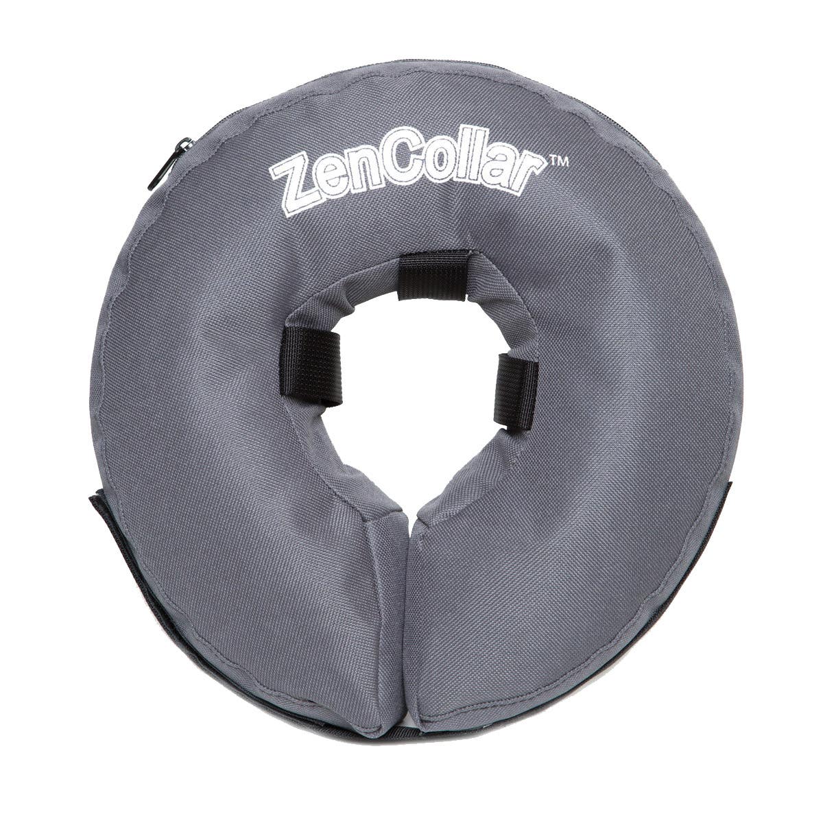 zenpet ZenCollar 5902 Recovery Collar, Fits Neck Size: <6 in, Dog, Canvas, Black
