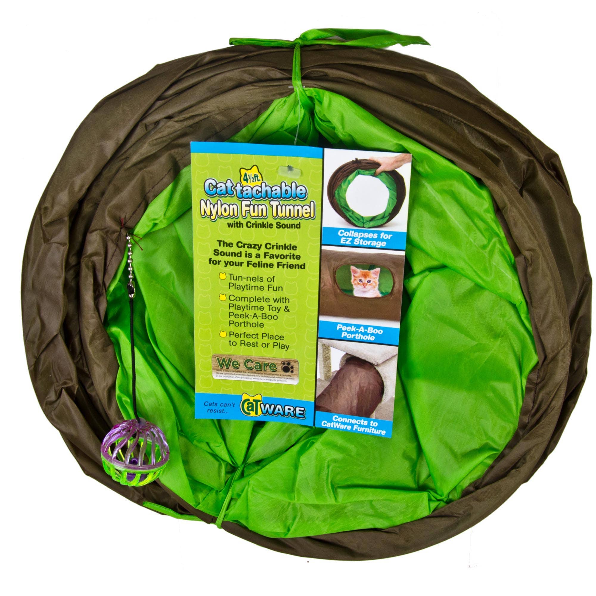 Ware Cattachment Fun Tunnel, Nylon