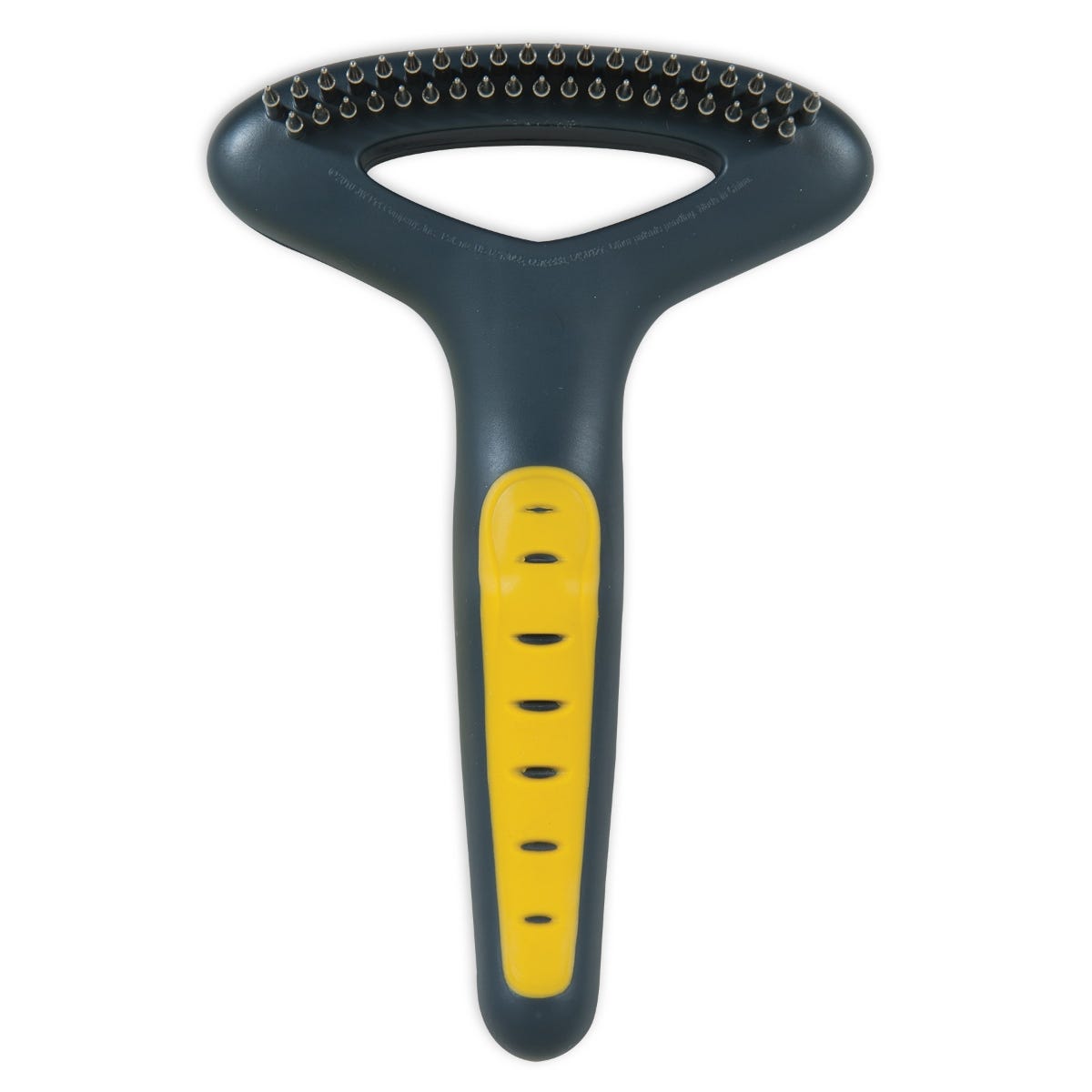 JW GripSoft Undercoat Rake, Gray/Yellow