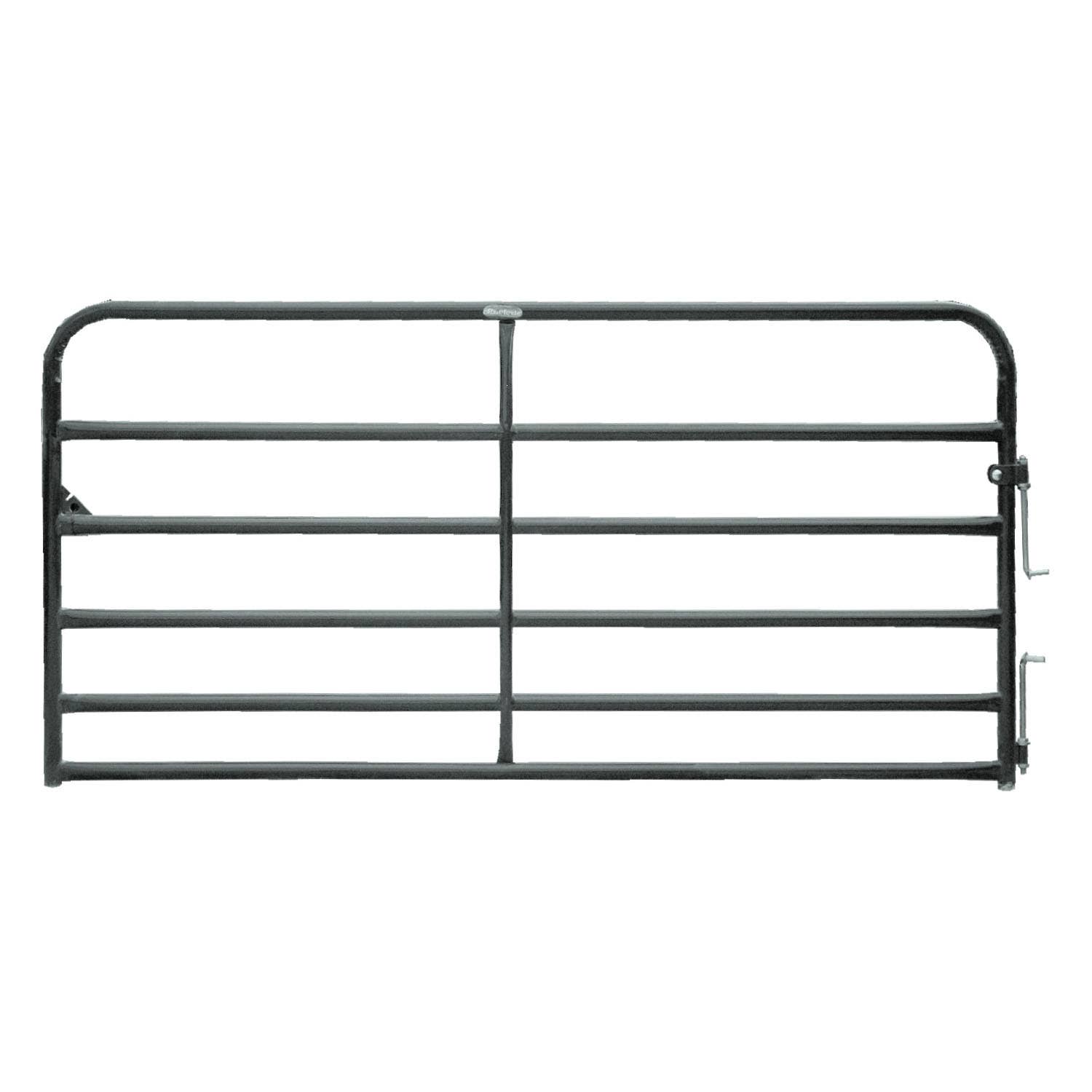 Priefert 12 ft Round Bull Gate, Gray