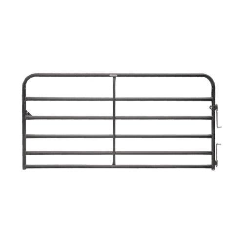 Priefert 12 ft Round Bull Gate, Gray
